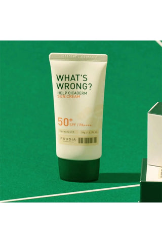 Frudia What's Wrong Cicaderm Sunscreen Spf50 50 ml - By Baano