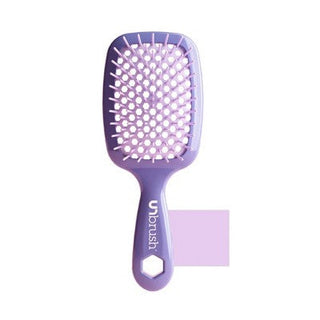 UNbrush Detangler Hair Brush Lavender Dark Purple - Imperfect Box
