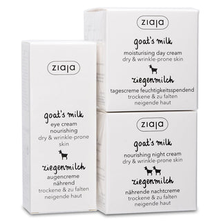 Goat's Milk Bundle: Day, Night & Eye Cream Ziaja® USA Webstore