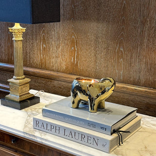 Gold Elephant Candle Thompson Ferrier