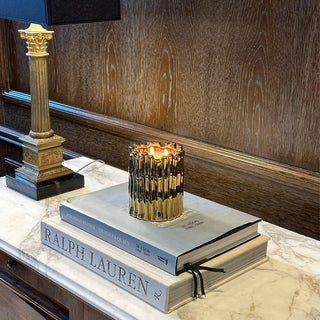 Gold Sagano Candle - By Baano