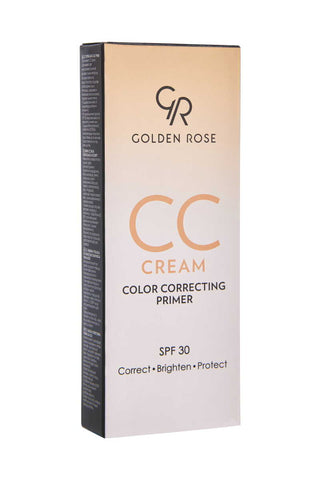 Golden Rose CC Cream Color Correcting Primer - 02 Orange - By Baano