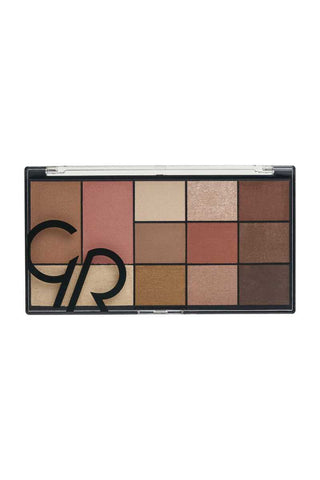 Golden Rose City Style Face and Eye Palette - 01 Warm Nude Chivela