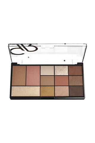 Golden Rose City Style Face and Eye Palette - 01 Warm Nude Chivela