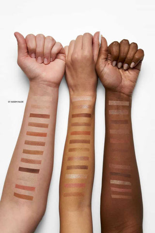 Golden Rose City Style Face and Eye Palette - 01 Warm Nude Chivela