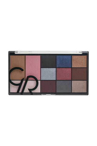 Golden Rose City Style Face and Eye Palette - 02 Smokey Chivela