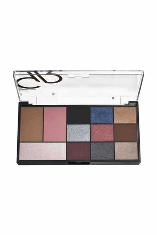 Golden Rose City Style Face and Eye Palette - 02 Smokey Chivela