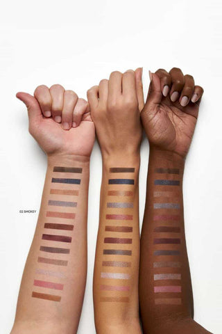 Golden Rose City Style Face and Eye Palette - 02 Smokey Chivela