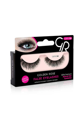 Golden Rose False Eyelashes - 04 - By Baano