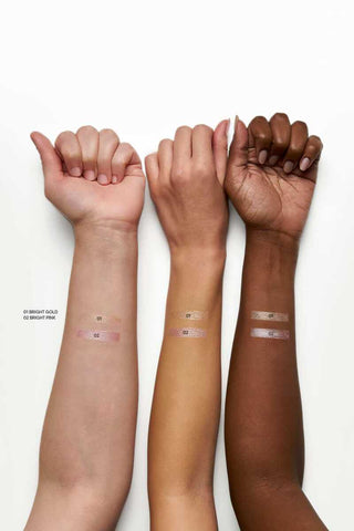 Golden Rose Highlighter Stick - 02 Bright Pink - By Baano