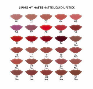Golden Rose Liping My Matte Lipstick - 25 - By Baano