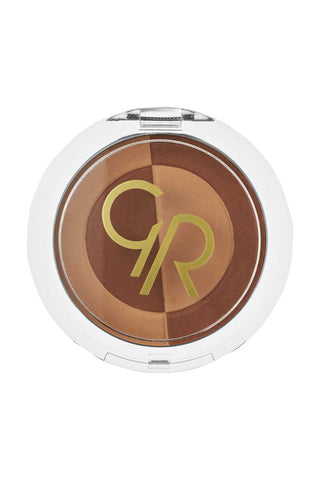 Golden Rose Mineral Bronz Powder - 03 Dark - By Baano