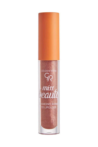 Golden Rose Miss Beauty Diamond Shine 3D Lipgloss - 03 Sunkissed - By Baano