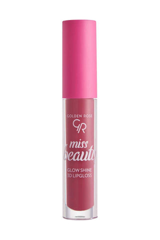 Golden Rose Miss Beauty Glow Shine 3D Lipgloss - 04 Pink Dream - By Baano