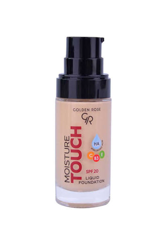 Golden Rose Moisture Touch Liquid Foundation SPF20 30ml - 101 - By Baano