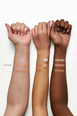 Golden Rose Nude Look Baked Trio Face Powder 60g - By Baano