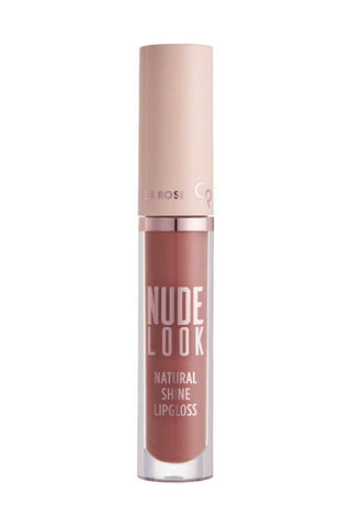 Golden Rose Nude Look Natural Shine Lipgloss - 04 Peachy Nude Chivela