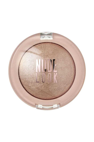 Golden Rose Nude Look Pearl Baked Eyeshadow - 01 Ivory - By Baano