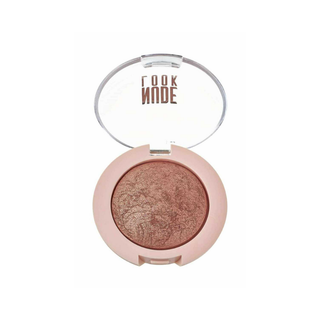 Golden Rose Nude Look Pearl Baked Eyeshadow - 02 Rosy Bronze - By Baano