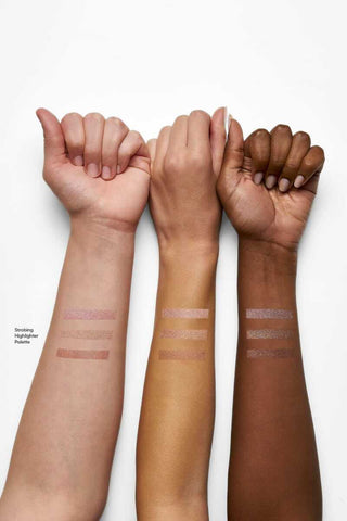 Golden Rose Strobing Highlighter Palette - Pink Gold Bronz - By Baano