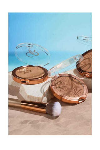 Golden Rose Sun Bright Bronzer Powder 12.5g - 01 Sunglow - By Baano