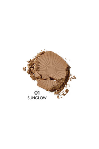 Golden Rose Sun Bright Bronzer Powder 12.5g - 01 Sunglow - By Baano
