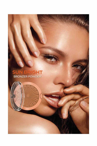 Golden Rose Sun Bright Bronzer Powder 12.5g - 01 Sunglow - By Baano