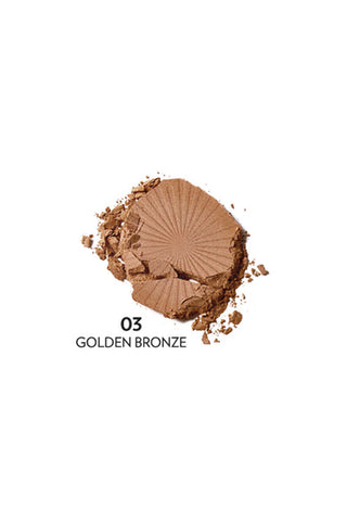 Golden Rose Sun Bright Bronzer Powder 12.5g - 03 Golden Bronze - By Baano