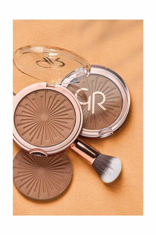 Golden Rose Sun Bright Bronzer Powder 12.5g - 05 Warm Tan Chivela