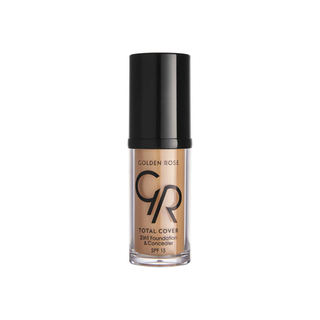 Golden Rose Total Cover 2 in 1 Foundation & Concealer - 12 Light Beige - By Baano