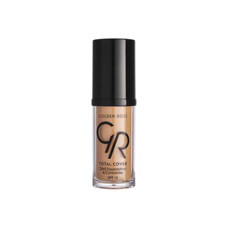 Golden Rose Total Cover 2 in 1 Foundation & Concealer - 16 Warm Honey - By Baano