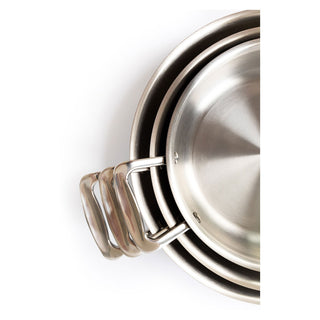 3- Piece Fry Pan Set With Short Handles - By Baano