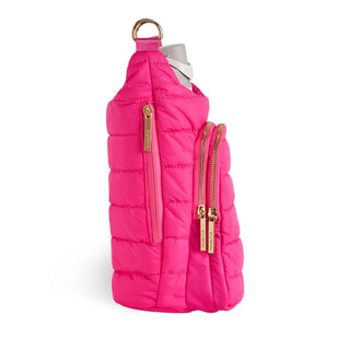 HydroBag® Handle™ - Bright Pink with Pink and Navy striped strap