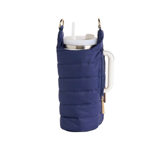 HydroBag® HANDLE™- Island Navy Matte with Pink and Navy Strap