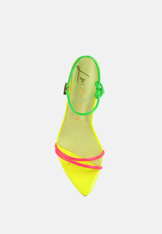 High Porch Drawstring Band Stiletto Sandals