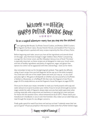 The Official Harry Potter Baking Book (Spiral Bound) Lay it Flat Publishing Group