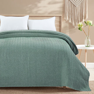 Herringbone Cotton Blanket