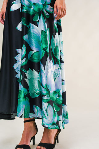 INSATIABLE FEELING WOVEN MIDI DRESS - By Baano