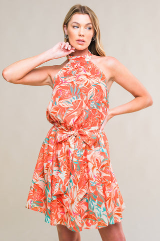 SUNNY LOVELINESSWOVEN MINI DRESS - By Baano