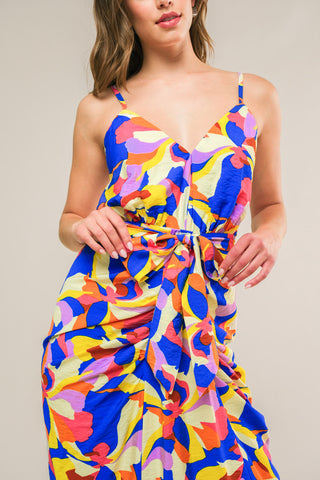 WHAT DREAMS ARE MADE WOVEN MIDI DRESS - By Baano