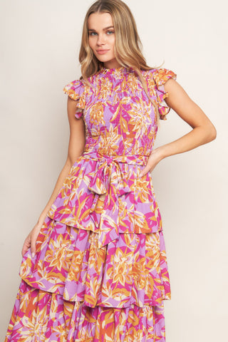 GETTING STARTED WOVEN MIDI DRESS - By Baano