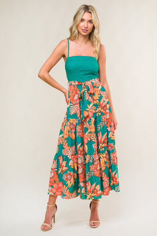 EVERMORE ELEGANCE WOVEN MIDI DRESS - By Baano