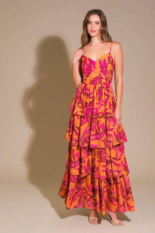 VERY IMPRESSIVE WOVEN MAXI DRESS - By Baano