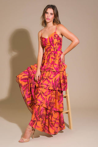 VERY IMPRESSIVE WOVEN MAXI DRESS - By Baano