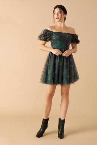 BE GOOD TO ME WOVEN ORGANZA DRESS - By Baano