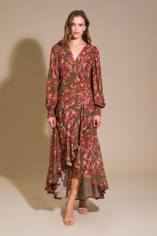 PROFOUND ROMANCE WOVEN MAXI DRESS - By Baano