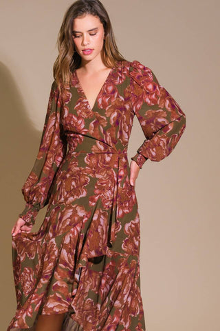 PROFOUND ROMANCE WOVEN MAXI DRESS - By Baano