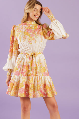 GO GET IT PINK WOVEN MINI DRESS - By Baano