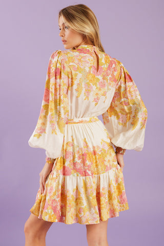 GO GET IT PINK WOVEN MINI DRESS - By Baano