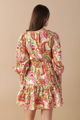 DREAM WEAVER WOVEN MINI DRESS - By Baano